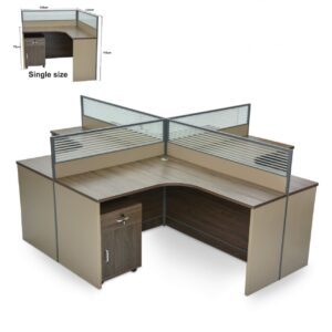 Cross Workstation for staff