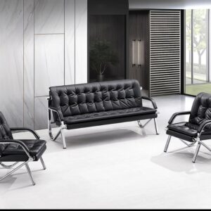 black stylish sofa